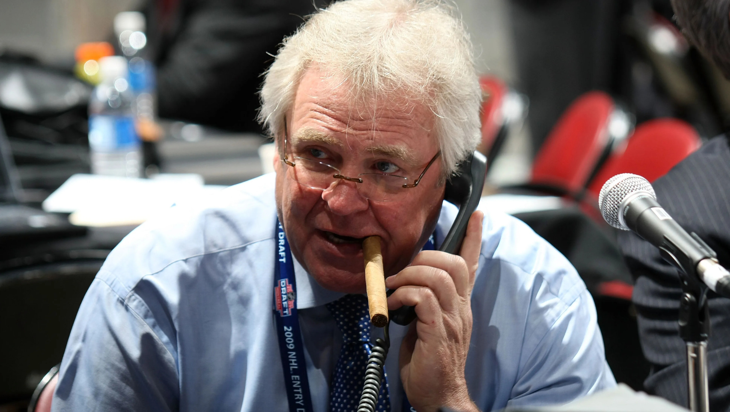 Glen Sather Cogar Blank Meme Template