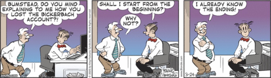 Blondie | image tagged in comics | made w/ Imgflip meme maker