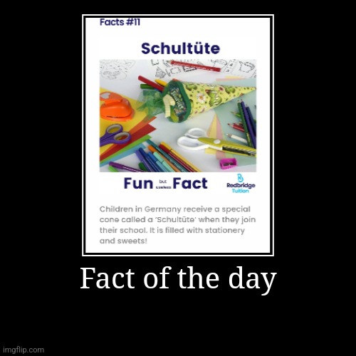 Fact of the day | | image tagged in funny,demotivationals,fact of the day | made w/ Imgflip demotivational maker