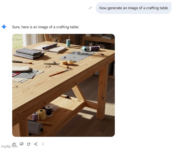 This... is a crafting table. | made w/ Imgflip meme maker