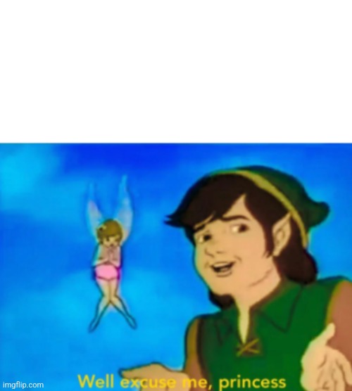 Well, excuse me princess! | image tagged in well excuse me princess | made w/ Imgflip meme maker