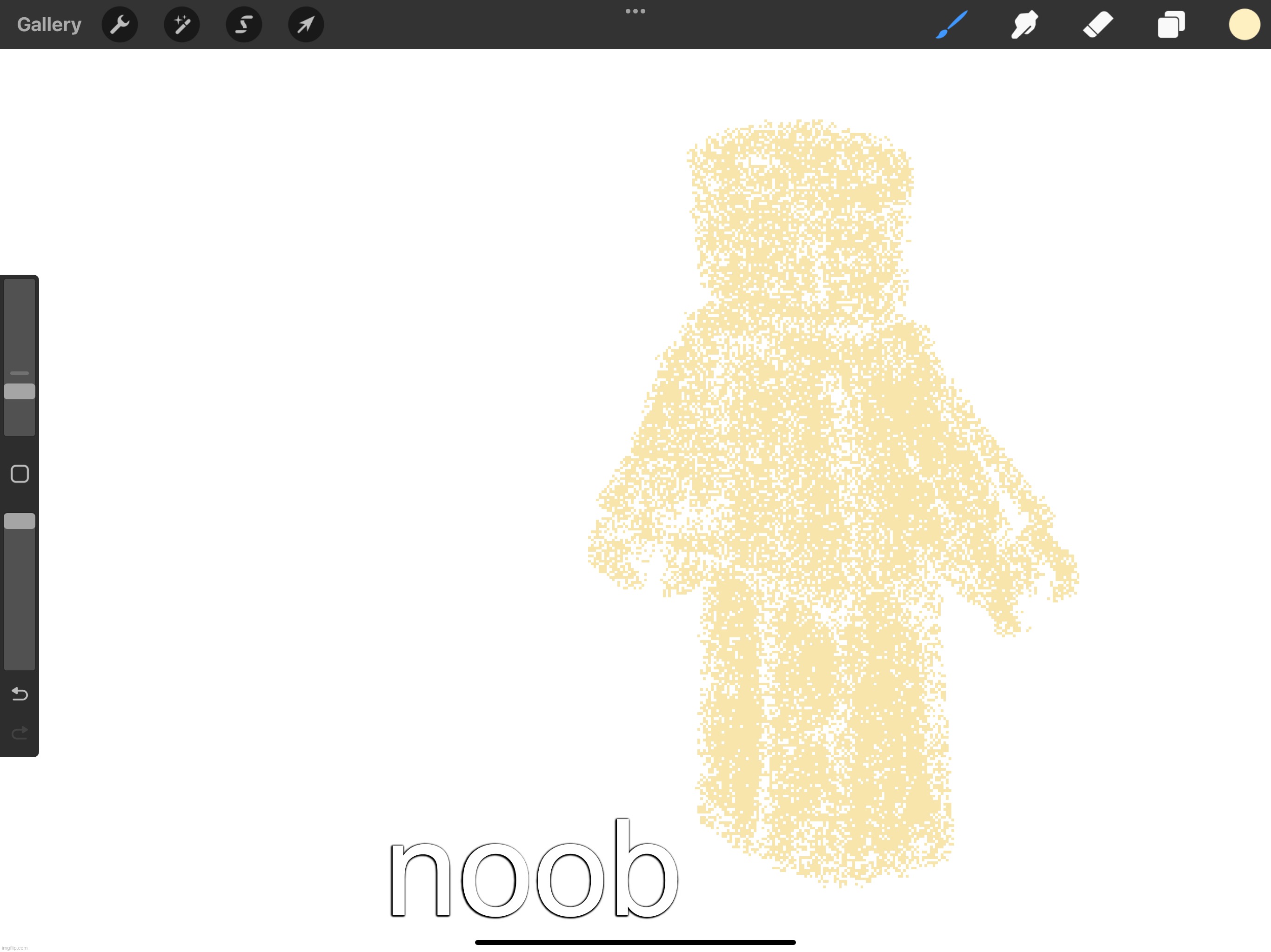 or is it lego.. not sure | noob | made w/ Imgflip meme maker