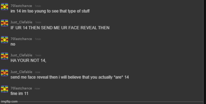 ALERT WE NOW HAVE ACTUAL PROOF TO GET HIM SITE BANNED | made w/ Imgflip meme maker