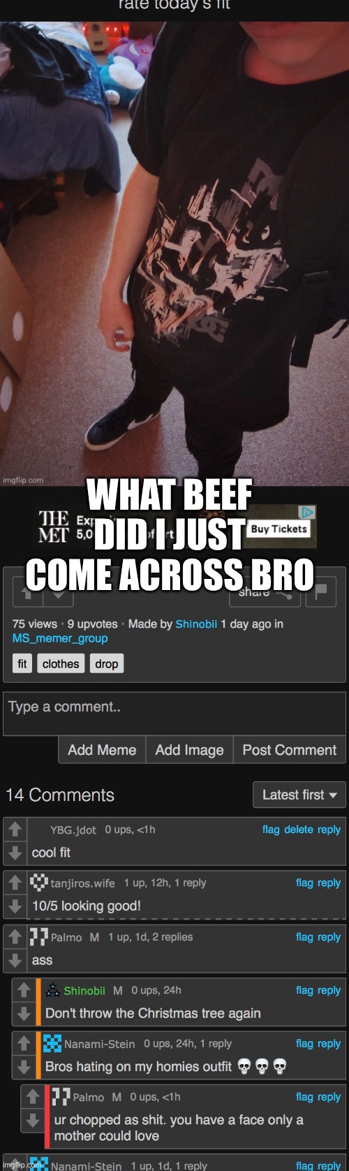 WHAT BEEF DID I JUST COME ACROSS BRO | made w/ Imgflip meme maker
