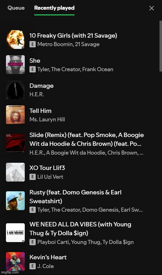 recently played | made w/ Imgflip meme maker