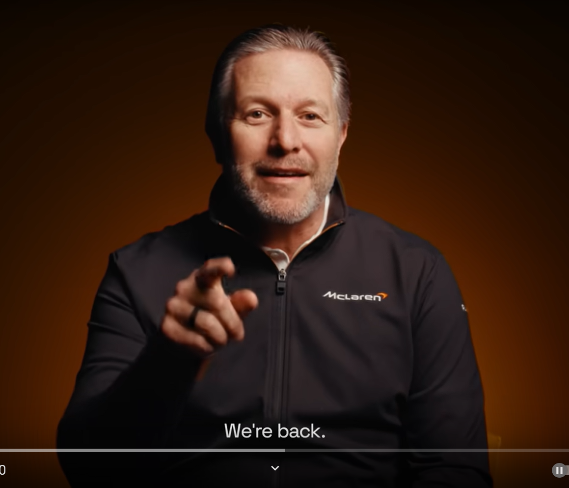 McLaren Racing Fans Blank Meme Template