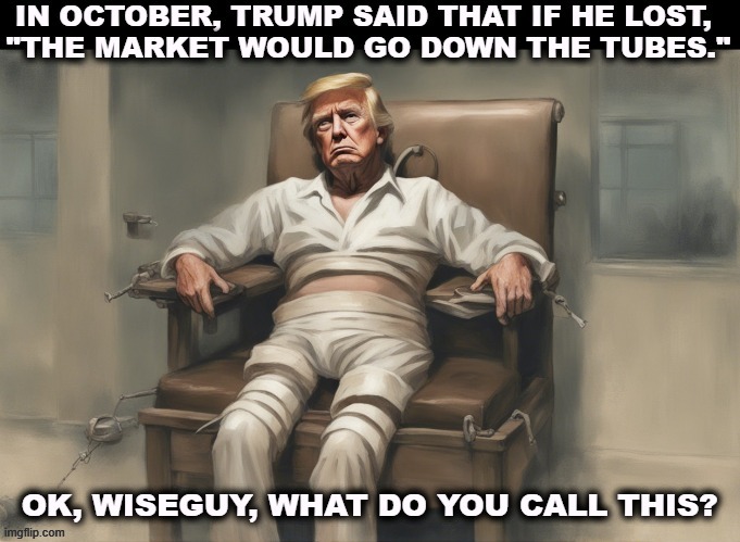 Crazy Trump senile dementia insane asylum restraint padded cell | . | image tagged in crazy trump senile dementia insane asylum restraint padded cell,trump,economy,stock market,trade | made w/ Imgflip meme maker