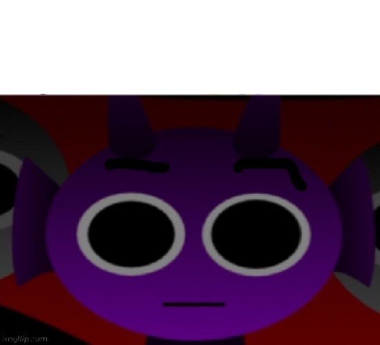 Durple Stare at you (without text) | image tagged in durple stare at you without text | made w/ Imgflip meme maker