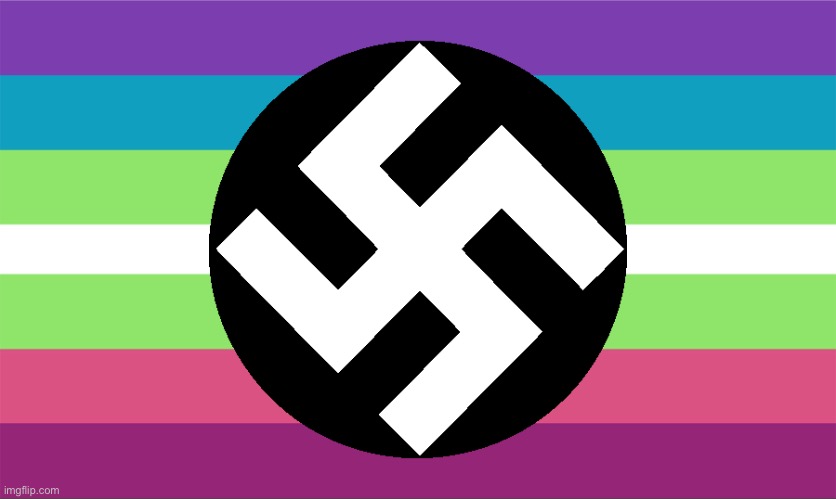 Nazi AAM Pride | image tagged in nazi aam pride | made w/ Imgflip meme maker