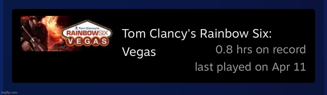 R6 Vegas is really cool so far | made w/ Imgflip meme maker