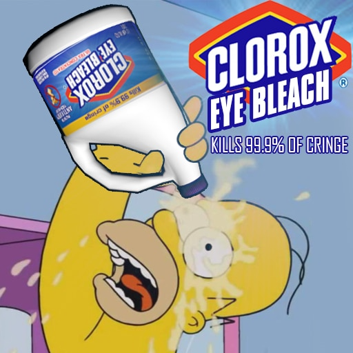 Homer Bleach Blank Meme Template