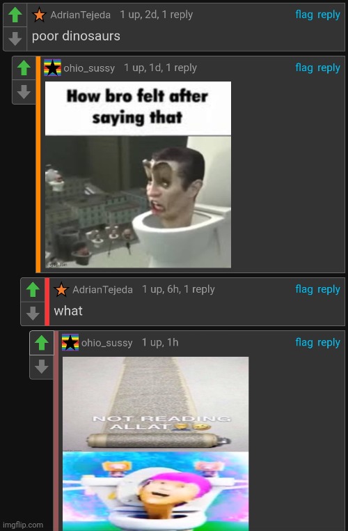 This happening in fun stream is the funny part | made w/ Imgflip meme maker