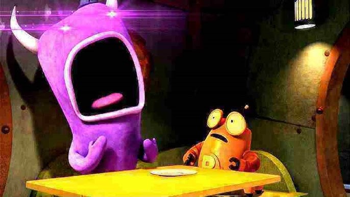 Robot and Monster Blank Meme Template