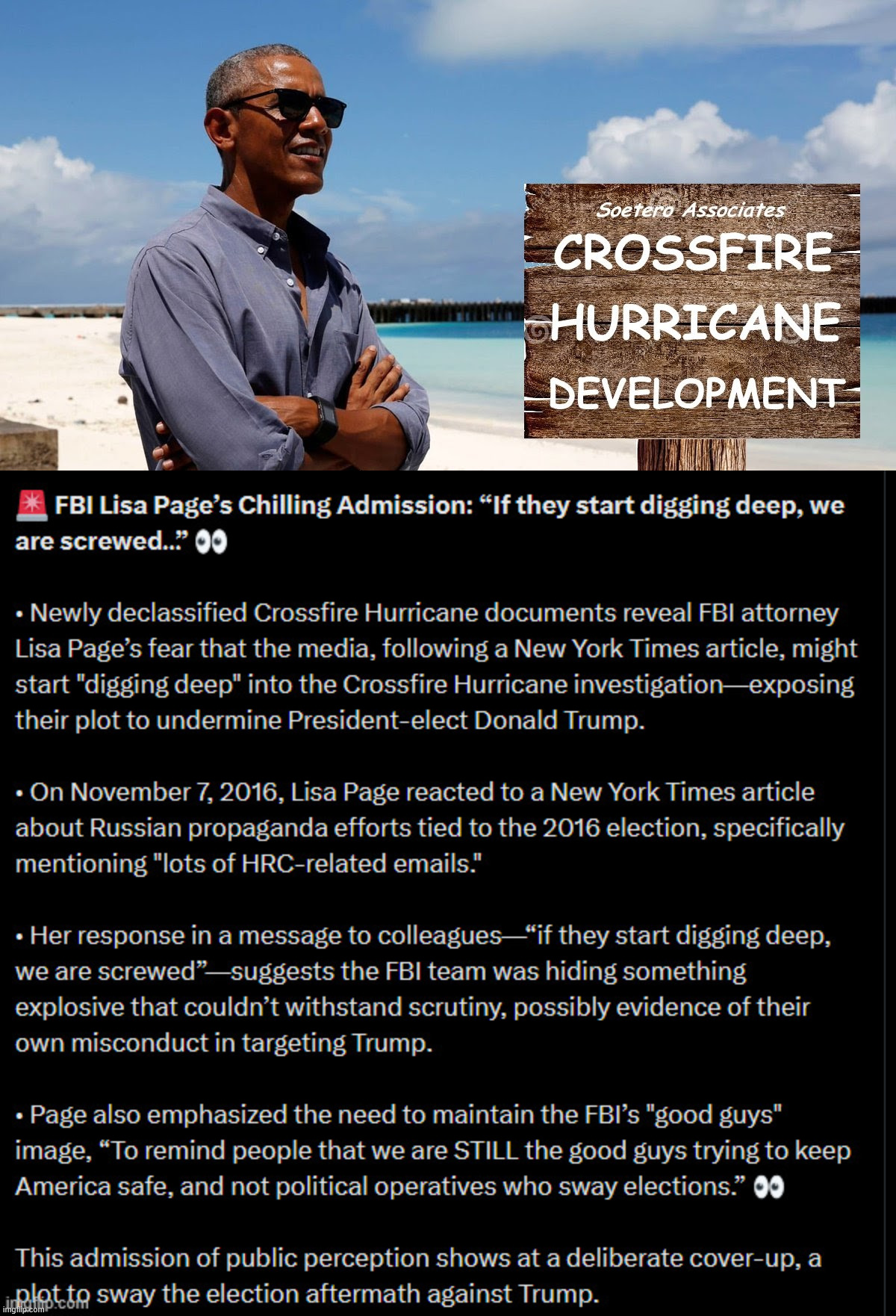 Crossfire Hurricane...  too bad Biden didn't pardon 0bama too | image tagged in crossfire hurricane,a lot of people are guilty | made w/ Imgflip meme maker