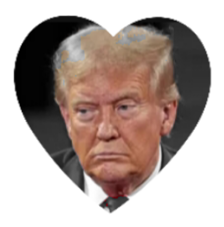 Heart Head Blank Meme Template