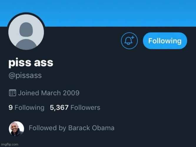 Why is Obama following him | made w/ Imgflip meme maker
