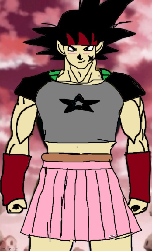 I drew Bardock | made w/ Imgflip meme maker