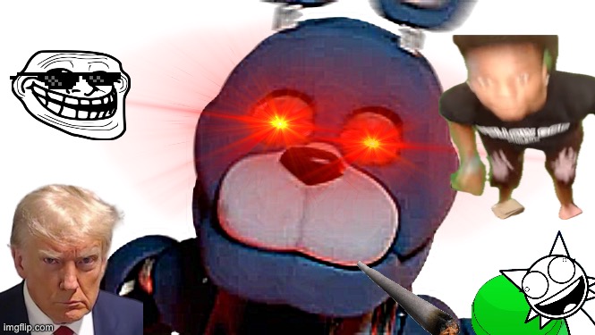 C R A C K M E M E | image tagged in funny memes,fnaf,gaming | made w/ Imgflip meme maker