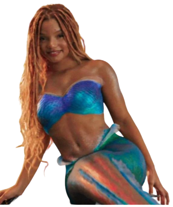 halle mermaid Blank Meme Template