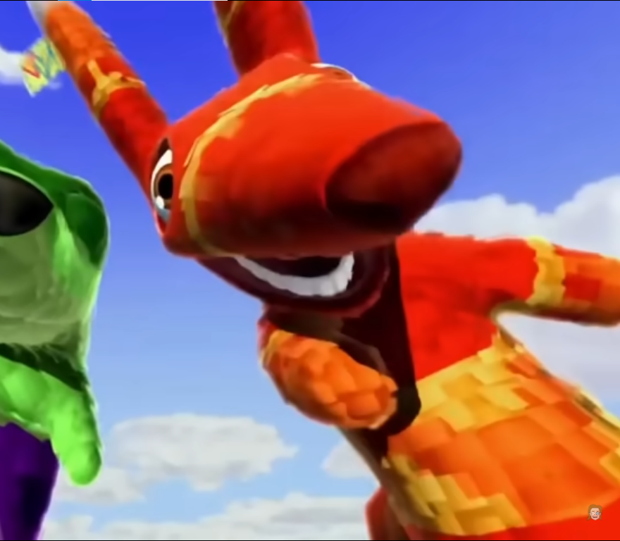 paulie pretztail as a giant idk Blank Meme Template