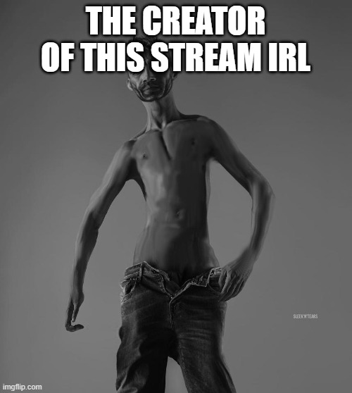 Nu-Chad | THE CREATOR OF THIS STREAM IRL | image tagged in nu-chad | made w/ Imgflip meme maker