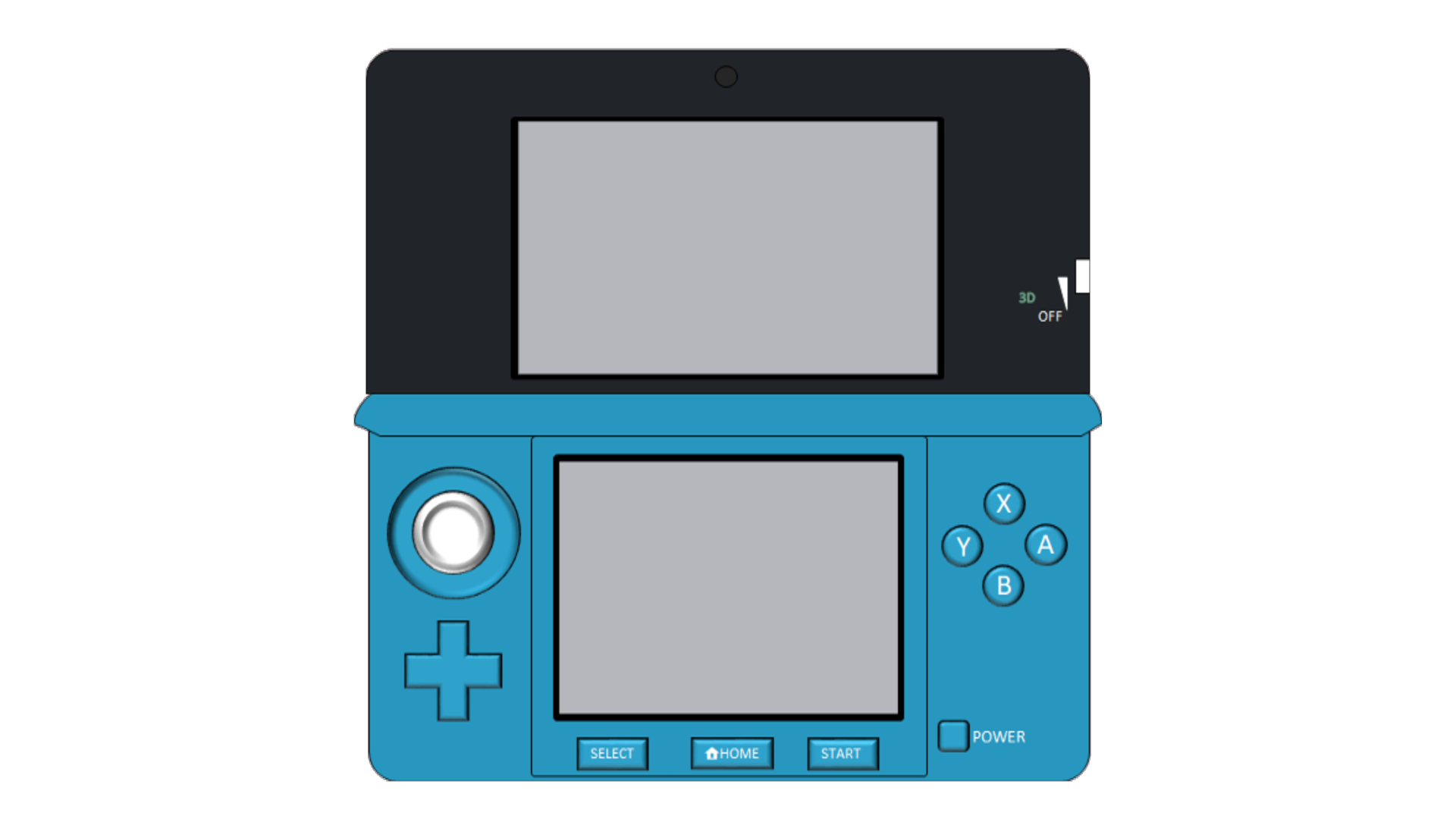 Nintendo 3DS Artwork Blank Meme Template