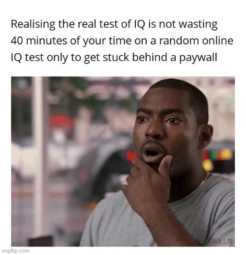 I want those 40 minutes back | image tagged in memes,iq,funny,relatable,lol | made w/ Imgflip meme maker