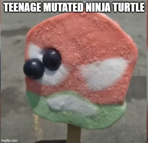 Ice Cream Anyone? | TEENAGE MUTATED NINJA TURTLE | image tagged in you had one job | made w/ Imgflip meme maker