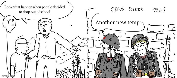am i cooking | Another new temp | image tagged in look what happens when people decided to drop out of school but | made w/ Imgflip meme maker