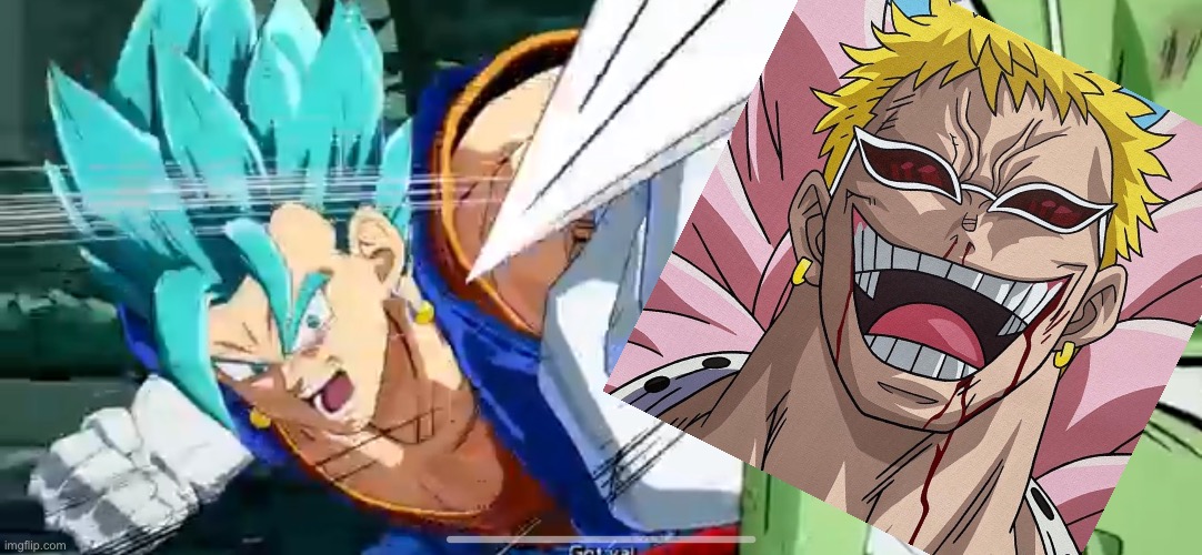 Vegito punching | image tagged in vegito punching | made w/ Imgflip meme maker