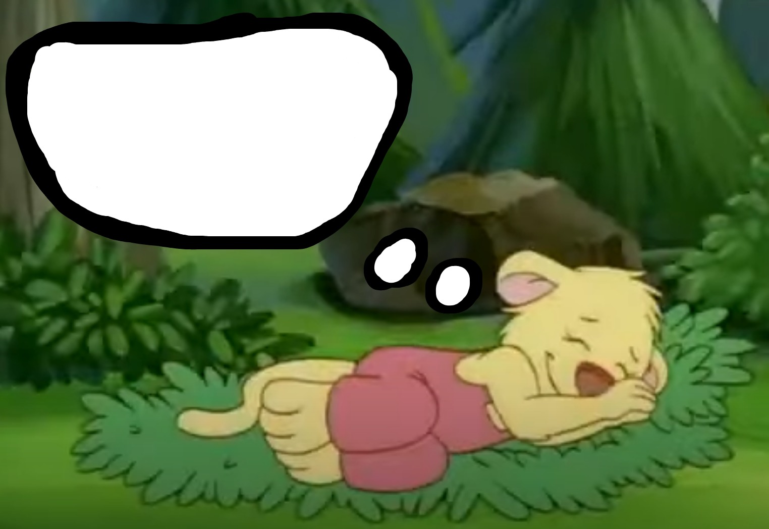 Dreaming Judy Lionheart Blank Meme Template