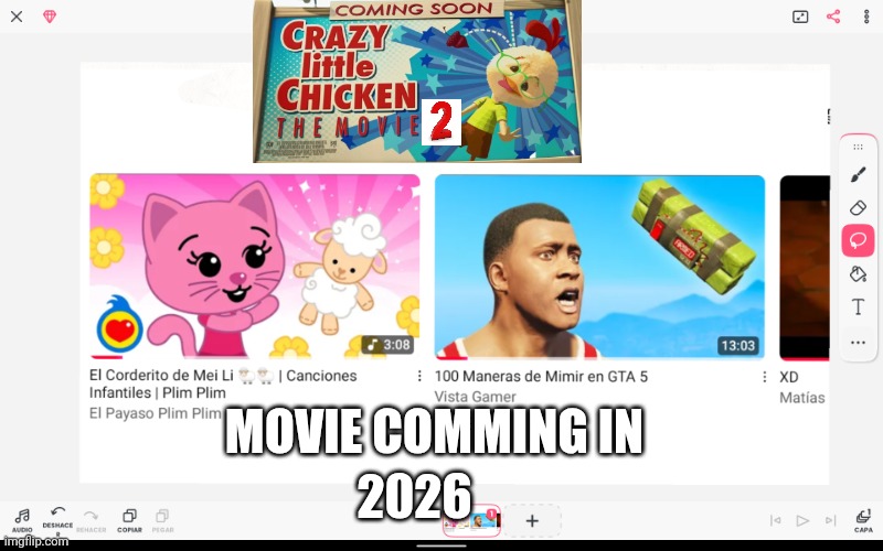Xd | MOVIE COMMING IN; 2026 | made w/ Imgflip meme maker