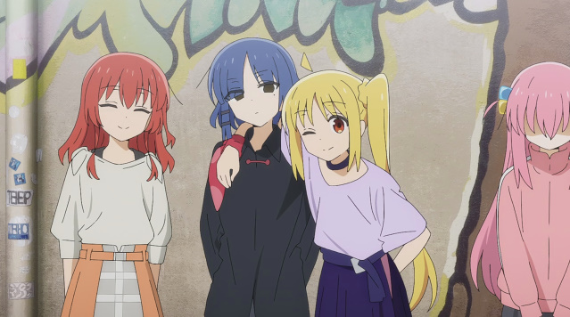 Ikuyo, Ryo and Nijika Blank Meme Template