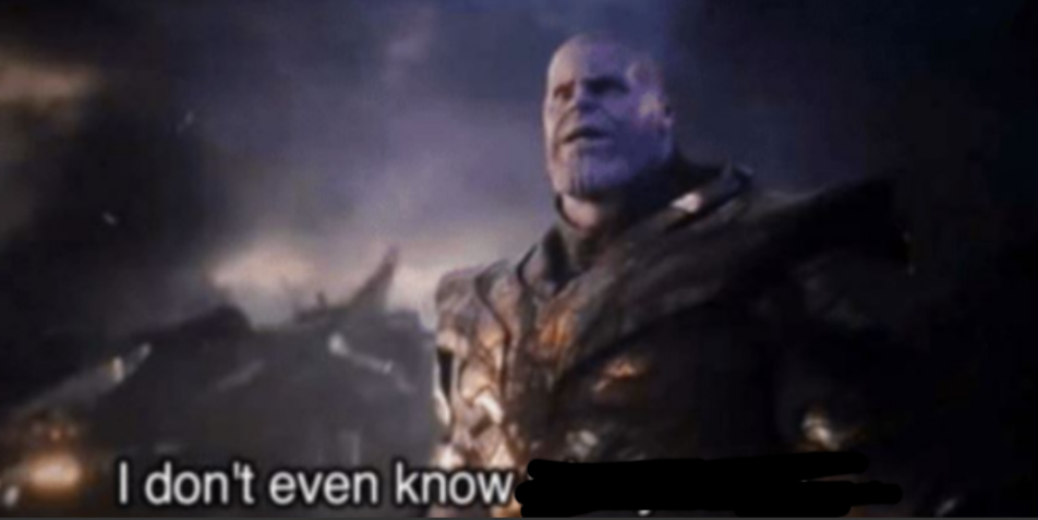 High Quality i dont even know Blank Meme Template