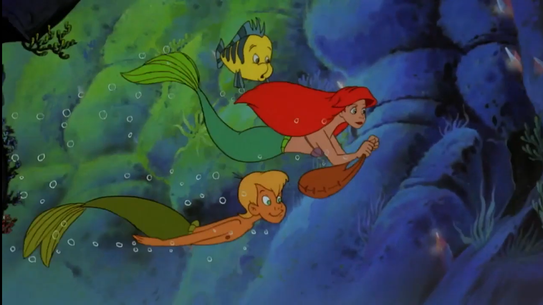 merfriends swimming Blank Meme Template