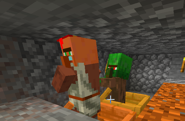 Villager - Zillager Blank Meme Template