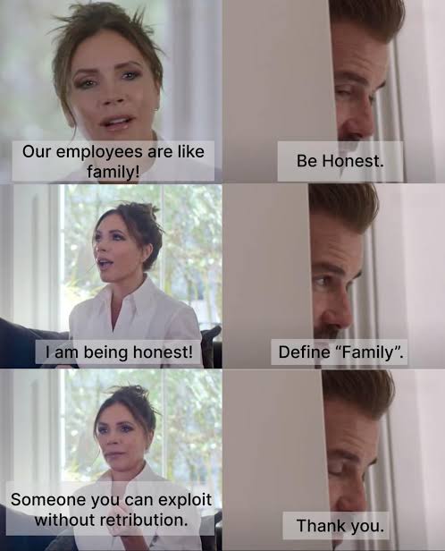 Employees are Family Blank Meme Template