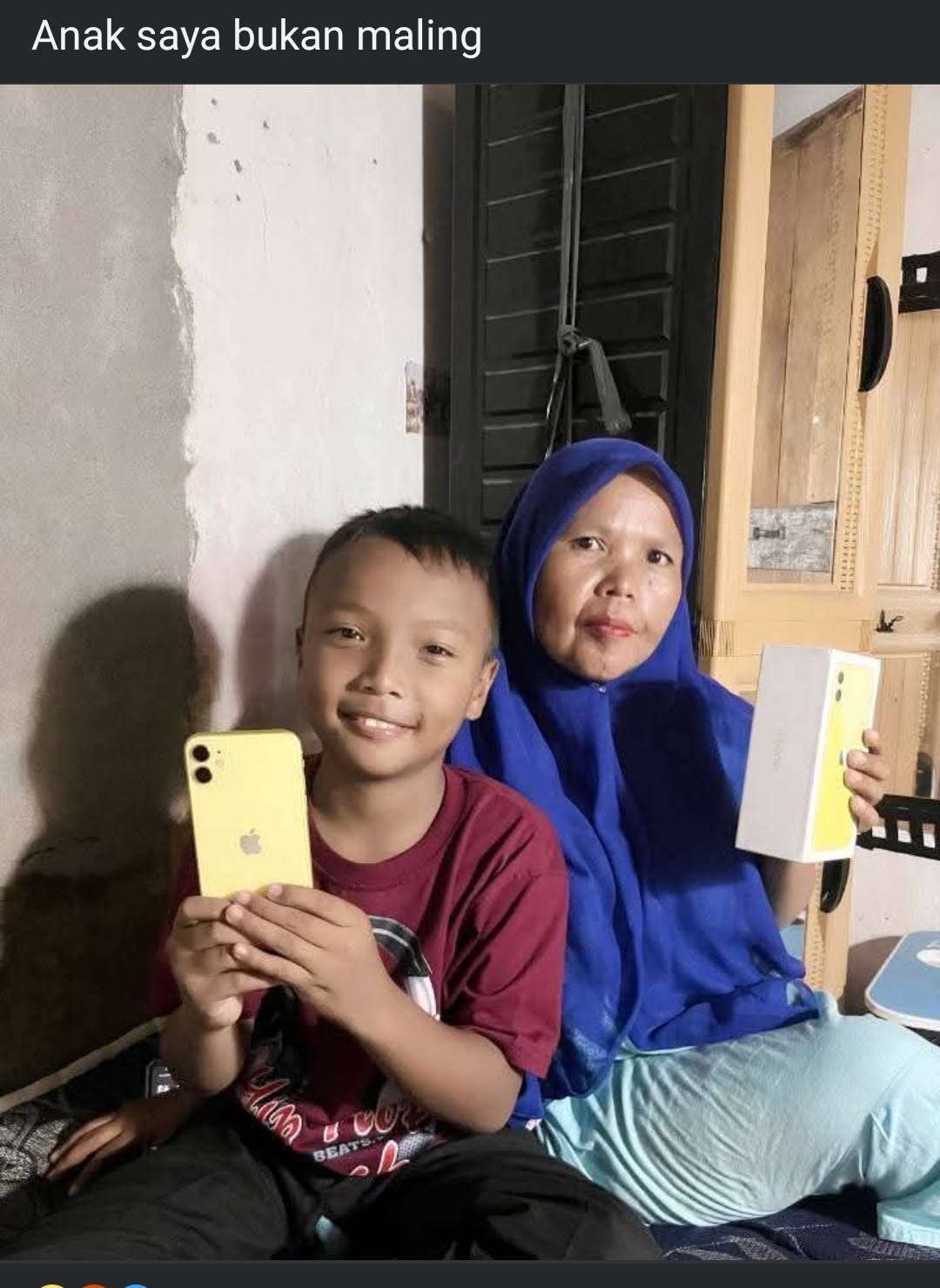 Anak saya Blank Meme Template