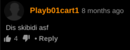 Dis skibidi asf Blank Meme Template