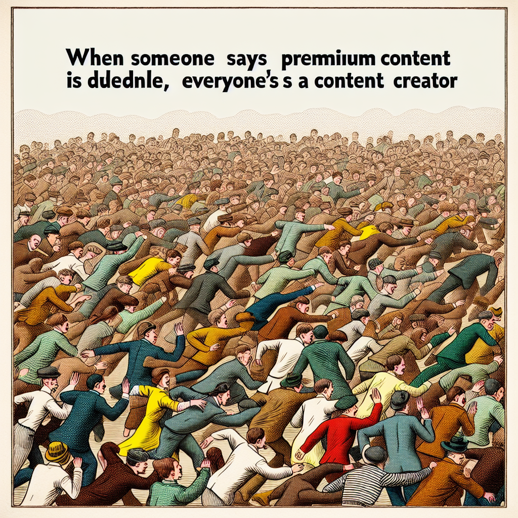 Image: A chaotic crowd rushing in (e.g. Black Friday stampede or Blank Meme Template