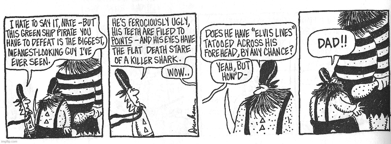 Classic Overboard | image tagged in comics | made w/ Imgflip meme maker