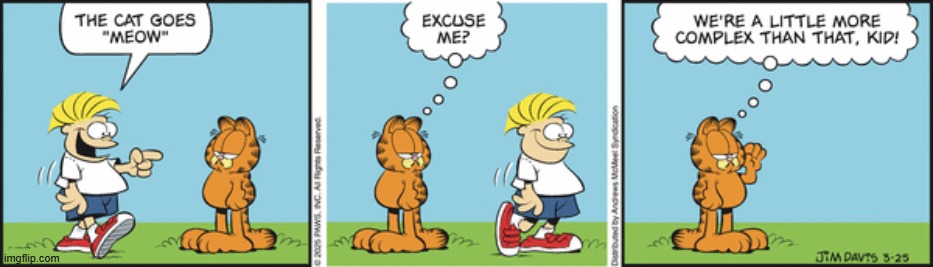 Garfield | image tagged in comics | made w/ Imgflip meme maker