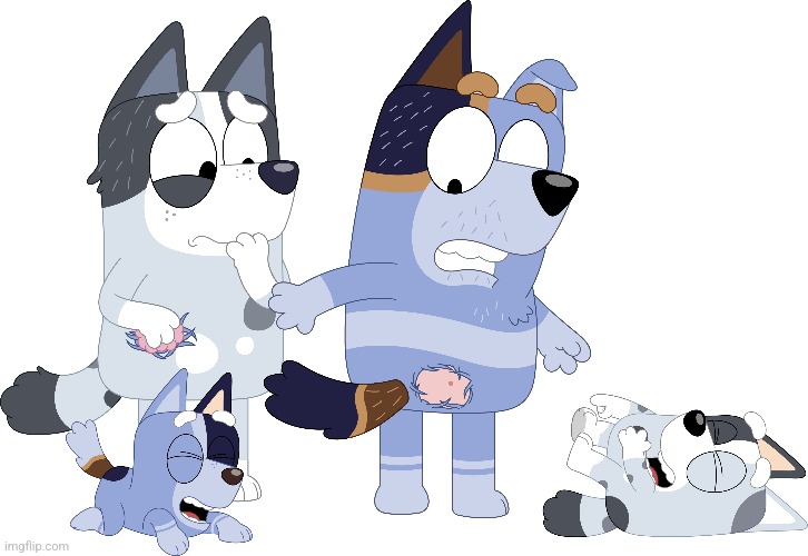 Well, this happened | image tagged in memes,funny,bluey | made w/ Imgflip meme maker