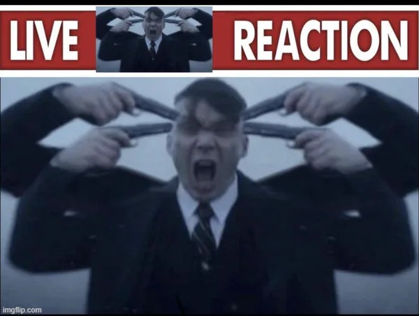 Live reaction | image tagged in live reaction | made w/ Imgflip meme maker