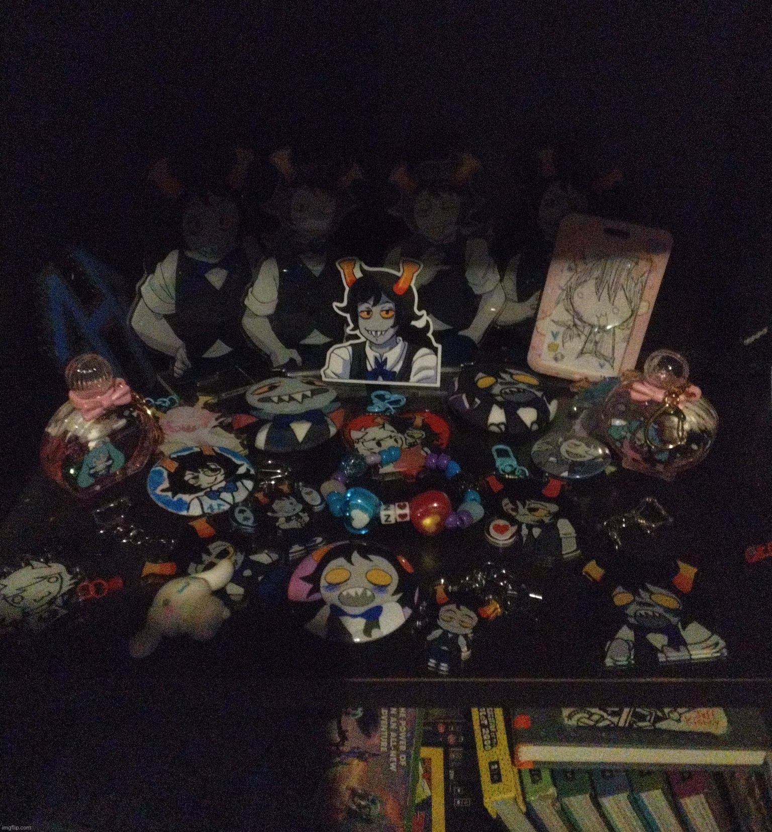 who likes my zebruh codakk shrine | made w/ Imgflip meme maker