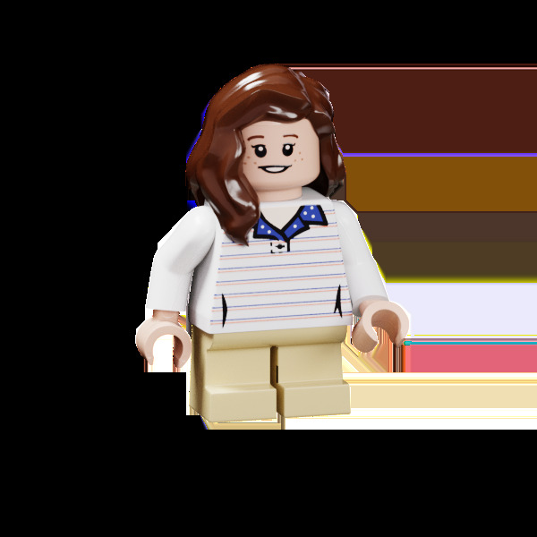 Wholesome Lego Girl Blank Meme Template
