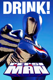 Pepsi man Blank Meme Template