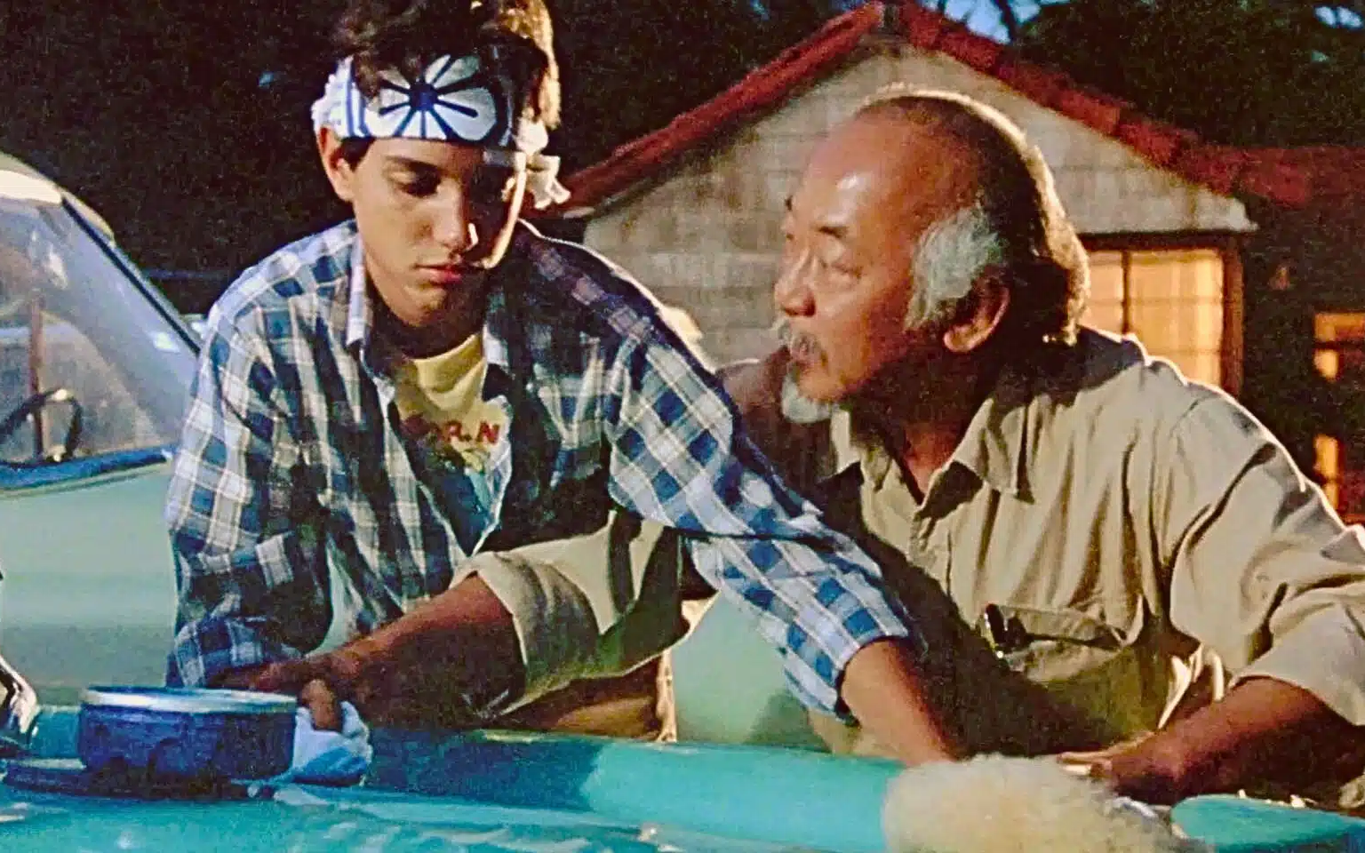 Mr miyagi Blank Meme Template