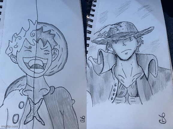 My luffy one peice drawings | made w/ Imgflip meme maker