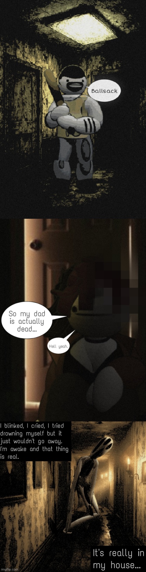 Test panels for the comic series | made w/ Imgflip meme maker